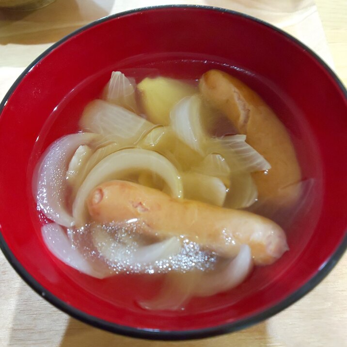 少ない材料で♪新玉ねぎのスープ